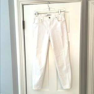 J BRAND white denim jeans